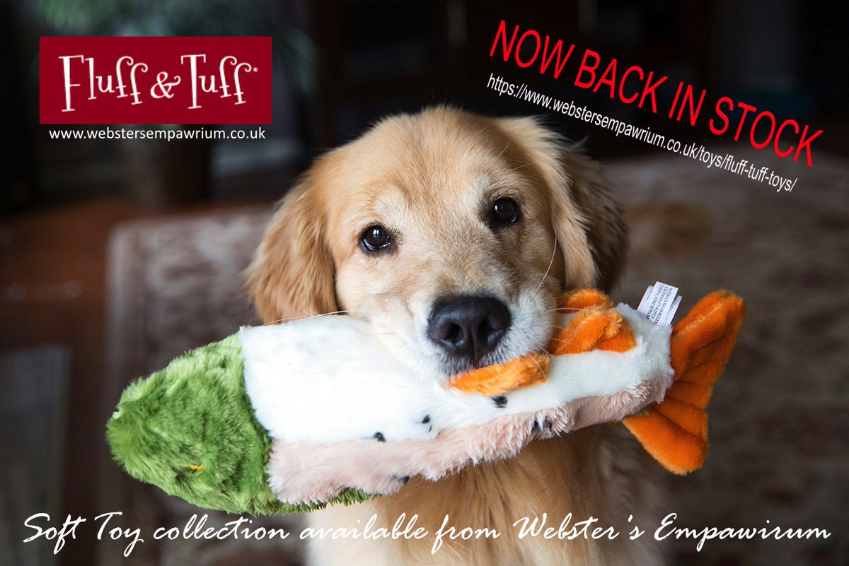pal4paws's tweet photo. NOW back in stock - Fluff &amp; Tuff Soft Toys - Order from https://t.co/sqOGI4cQxp https://t.co/azyUkBiLdQ