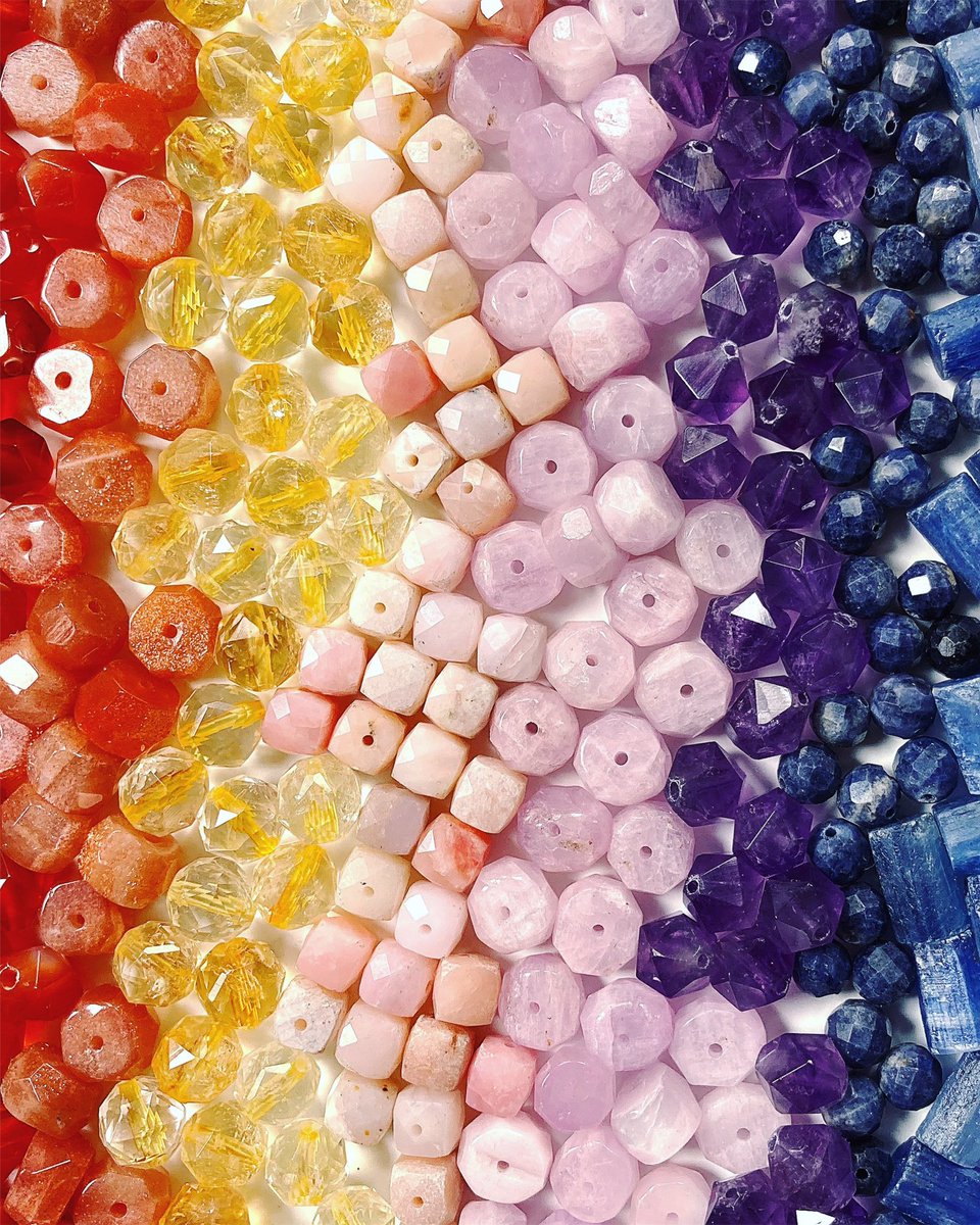 ShopTMDCo's tweet photo. Here’s some #eyecandy to brighten your day 😍 #gemstone beads from the upcoming collection ✨ find me at https://t.co/0V5p0Nq5Zq https://t.co/f9qU2ytjhH