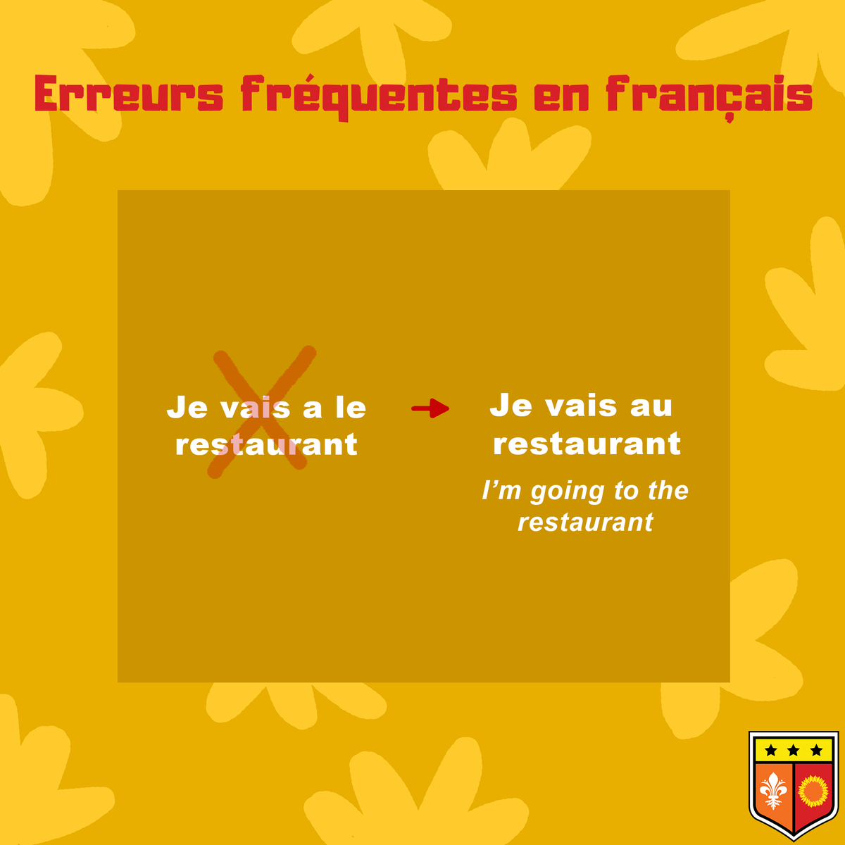 Common #frenchgrammar Mistake of the week👇 

Did you know this?
