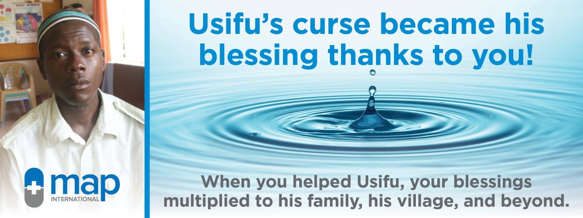 mapintl's tweet image. The villagers believed that Usifu was cursed.
You see, in the rural village in Sierra Leone where he lives, epilepsy is often associated with witchcraft. 
Usifu was different, though — he is a young man with a family to support.