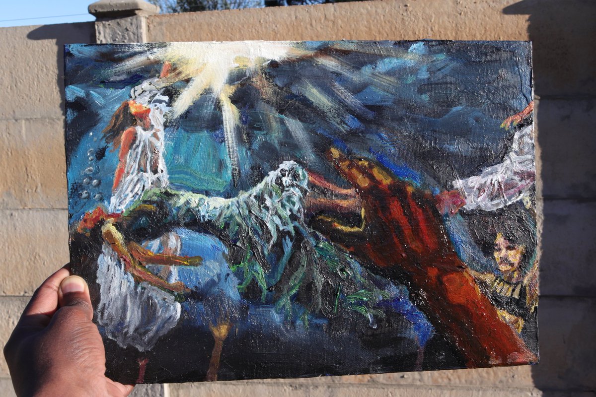 BLU_SAGe_Artist's tweet photo. Diving in oil painting almost done📷#tags📷
#artpainting #art #artwork #myart #myartwork #fineart #waterscape #underwater #oilart #painting #oilpainting #nevernotcreating #nevernotworking #wip #fineArt #oil #spiritual #southafricanartist #southafricanart https://t.co/c8foYIZJFa