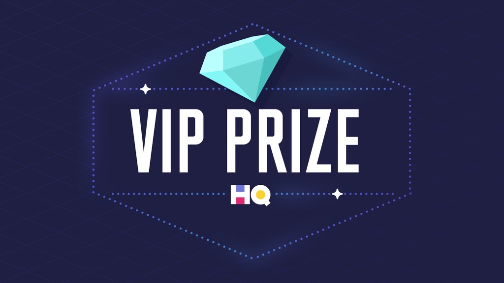 hqtrivia's tweet photo. “VIP PRIZES” HAS ARRIVED

💎 Win at least $40 each with a limited group of players
💎 VIP Ticket ($20) required to enter
💎 Available on iOS only
💎 VIPs not eligible for free prize
💎 Official rules: https://t.co/JsEvBIuUEL

Update your app and buy a ticket to play tonight! https://t.co/GanSGC9DYp