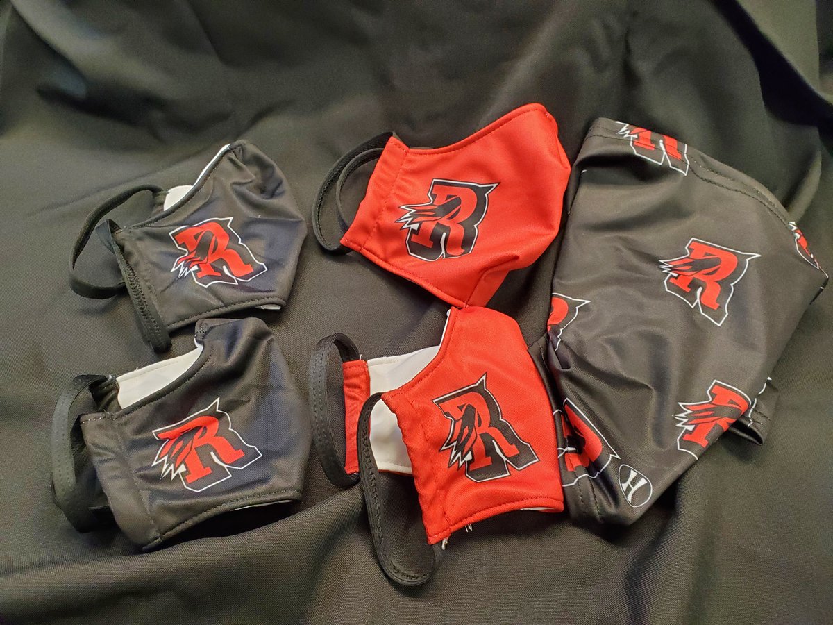 ReadingTrophy's tweet image. Rocket face mask available in Red and Black, they come in youth or adult sizes, stop by and get yours today! Just in time for back to school. #WearAMask