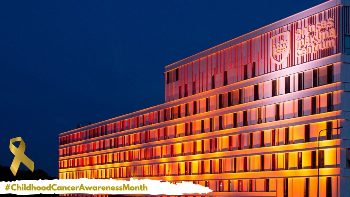 Vandaag brachten onze ambassadeurs een bezoek aan alle kinderen die op dit moment behandeld worden in het Prinses Máxima Centrum. Deze dag in de #ChildhoodCancerAwarenessMonth stond in het teken van #ShineGold. Voor meer info: bit.ly/33xirTz