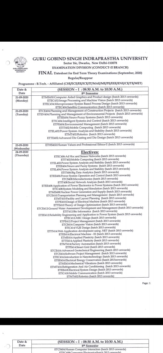 anujfundooak's tweet image. #IPUOfflineExamKills #IPU_Exams 
The IP University has scheduled final year exams at 8:30 AM in the morning. Please @ArvindKejriwal tell us how a delhi student from rohini can reach greater noida at 8:30 AM using public transport for 8 exam continuously
@msisodia @DelhiCMOffice