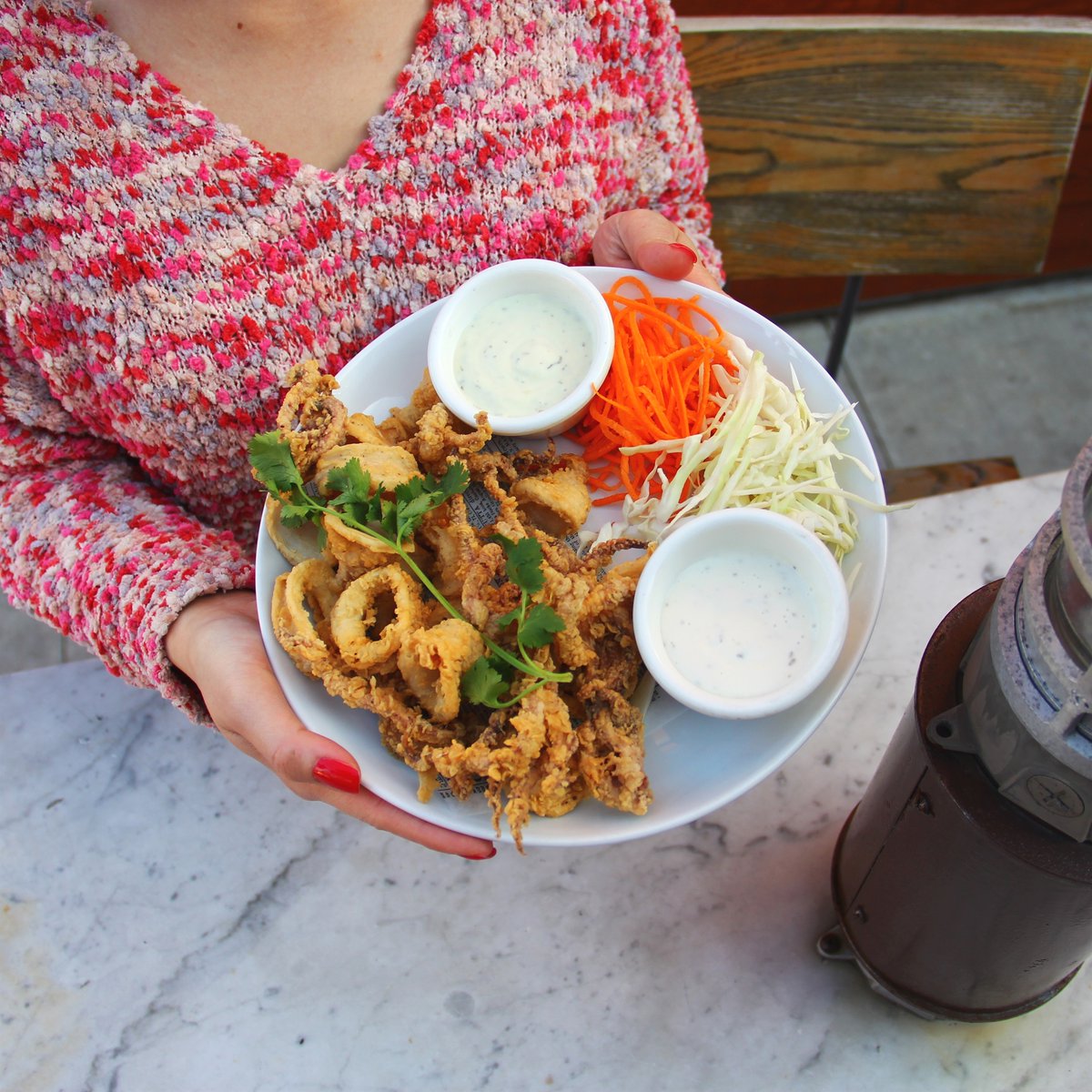 Before we go on, gotta try out the crispy calamari😊 #abc7eyewitness #SoCal

𝐖𝐞'𝐫𝐞 𝐎𝐩𝐞𝐧! - 𝐏𝐚𝐭𝐢𝐨 - 𝐇𝐚𝐩𝐩𝐲 𝐇𝐨𝐮𝐫 𝟐𝐏𝐌-𝟕𝐏𝐌

Rich &amp; Creamy Cheesecake $3 🍰😋
Oh man! What a steal!