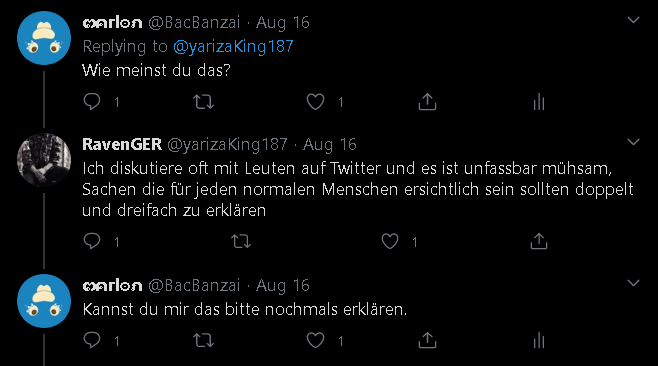 BacBanzai's tweet photo. Guck nicht so @yarizaKing187 https://t.co/JJyis2cwsU