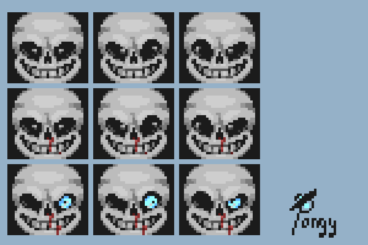 Pixilart - Undertale - Sans by KaioMLG224