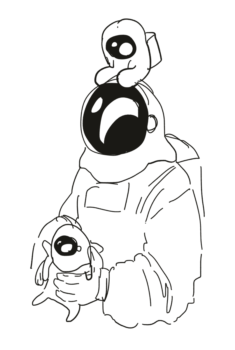 "Don't talk to me or my sons ever again" 

#AmongUs #amongusfanart 