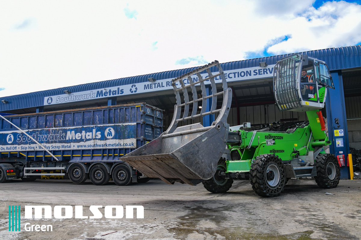 GreenMolson's tweet photo. The strength of a wheel loader, with the versatility of a telehandler.

Max payload: 5.5t
Max reach: 8.5m
Max operator eye level: 4.25m
Min. turning radius: 4m

Find out more here: https://t.co/g2YxZdqvmy

#sennebogen #highrise #telehandler #wheeloader #molsongreen #molsongroup https://t.co/VbQXGHdMhe