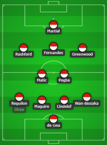 He'd play in similar positions at United, whether in Solskjaer's 4-2-3-1 or the 3-5-2 he uses to stifle certain opposition and play on the counter.