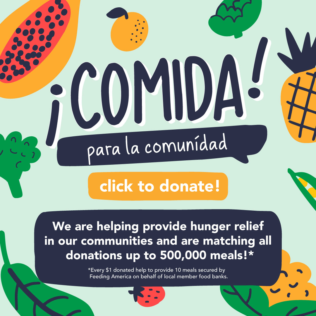 We teamed up with <a href="/CtownMarkets/">CTown Supermarkets</a> for Comida Para La Comunidad- a 2-week program that will raise money to help feed our local communities. Visit the link to make a donation and to learn more. #ComidaParaLaComunidad #EveryAisleLeadsHome #PledgeToDoGood

pledgeling.com/comida