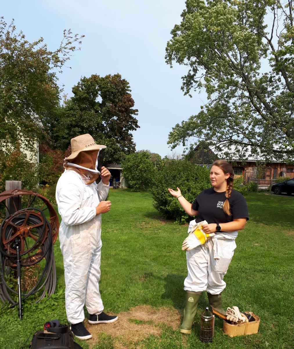 WorkforceDB's tweet photo. On set with @EdgeFactorShow at @southpondfarms in Bethany, ON. Thanks Danielle for opening your doors to us! Jeremy Bout is shooting a video about community, learning and connection as part of the new Edge Factor Community Hub being developed by WDB. Stay tuned! #careerpathways https://t.co/SmW09OxL4X