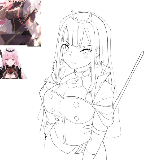 Heres a late night wip to compensate for the vtuber spam yeet #wip 