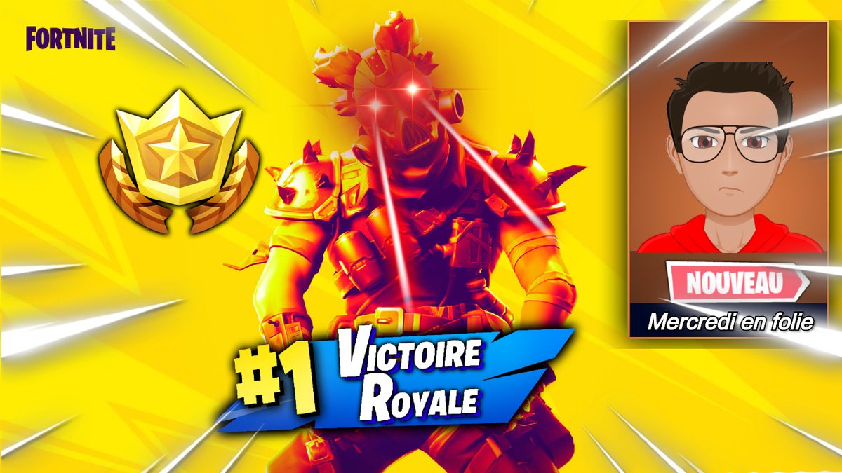 LacosLcs's tweet photo. Live Fortnite Mercredi En Folie ! #PS4 https://t.co/T109kwOEhF via @YouTube 
#mercredidefolie https://t.co/lSZ2iGqqPW