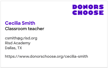 Smith_Bilingual's tweet photo. #DonorsChoose20 #Apple #Donations @Apple https://t.co/ikRxwWOcXE