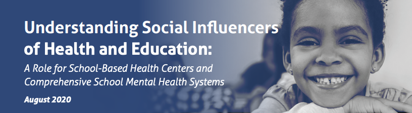 CHHCS's tweet photo. We are proud to join @NCSMHtweets and @sbh4all in sharing this new brief—outlining ways that school health service systems can address the social factors that influence students' health and academic outcomes.
#healthinschools
Read the brief here: https://t.co/KEC0ngPc3i https://t.co/aRwRpRck7J