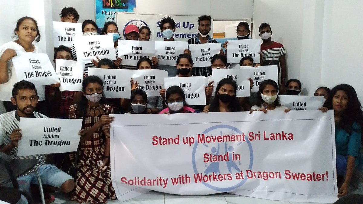 In Aug. International pressure shows results: Workers, owners& gov. representatives sit down together several times to negotiate solutions. But factory owners still refuse to pay the workers. There is also the threat of moving the factory away from  #Dhaka to another city. (11/15)