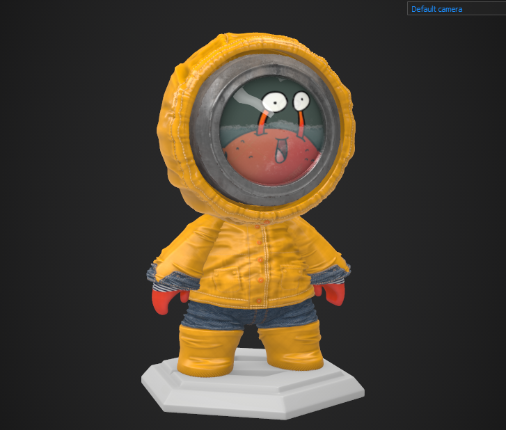 IoanaOprisan's tweet image. I found an early WIP of my entry for #MeetMat2 from earlier this year 🦀 I quite like where it ended up, but I can't help but wonder if Crab Mat would've won me the top prize 🤔