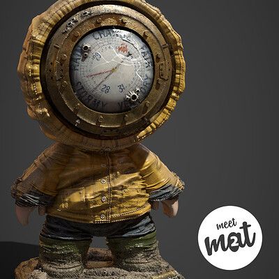 IoanaOprisan's tweet image. I found an early WIP of my entry for #MeetMat2 from earlier this year 🦀 I quite like where it ended up, but I can't help but wonder if Crab Mat would've won me the top prize 🤔