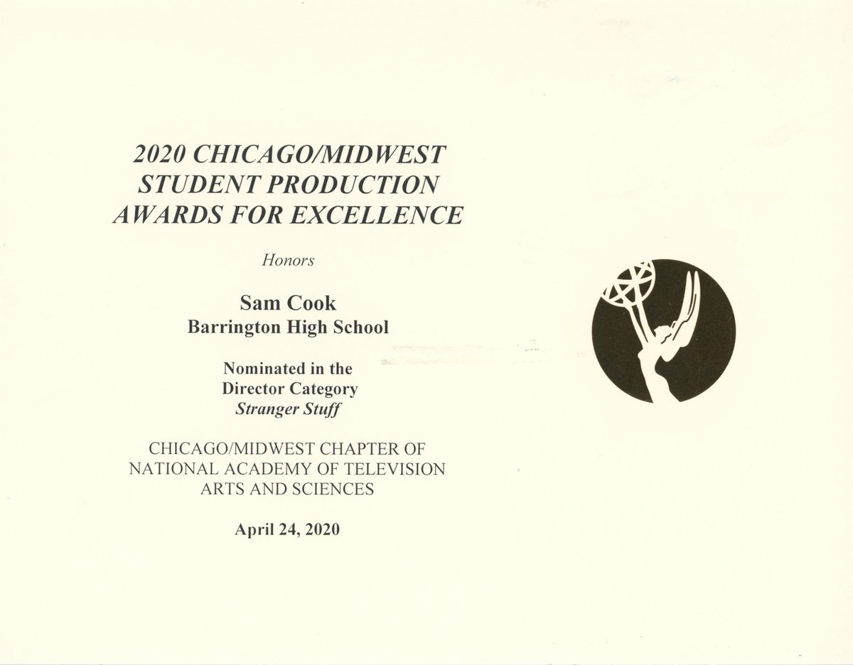 Doc Doles (@papabear238) on Twitter photo 2020 <a href="/NATASSPA/">NATAS Student Awards</a> <a href="/chi_natas/">Chi/Midwest NATAS</a> Production Awards for Excellence. Congrats <a href="/238_studios/">BHS-TV</a> <a href="/barrington220/">Barrington 220</a> <a href="/BarringtonHS220/">Barrington High School</a> students. Thank you <a href="/220Arts/">Barrington 220 Fine Arts</a> <a href="/Barrington220EF/">Barrington 220 EF</a> @BhsFine for your continued support. #arts220strong 2020 <a href="/NATASSPA/">NATAS Student Awards</a> <a href="/chi_natas/">Chi/Midwest NATAS</a> Production Awards for Excellence. Congrats <a href="/238_studios/">BHS-TV</a> <a href="/barrington220/">Barrington 220</a> <a href="/BarringtonHS220/">Barrington High School</a> students. Thank you <a href="/220Arts/">Barrington 220 Fine Arts</a> <a href="/Barrington220EF/">Barrington 220 EF</a> @BhsFine for your continued support. #arts220strong