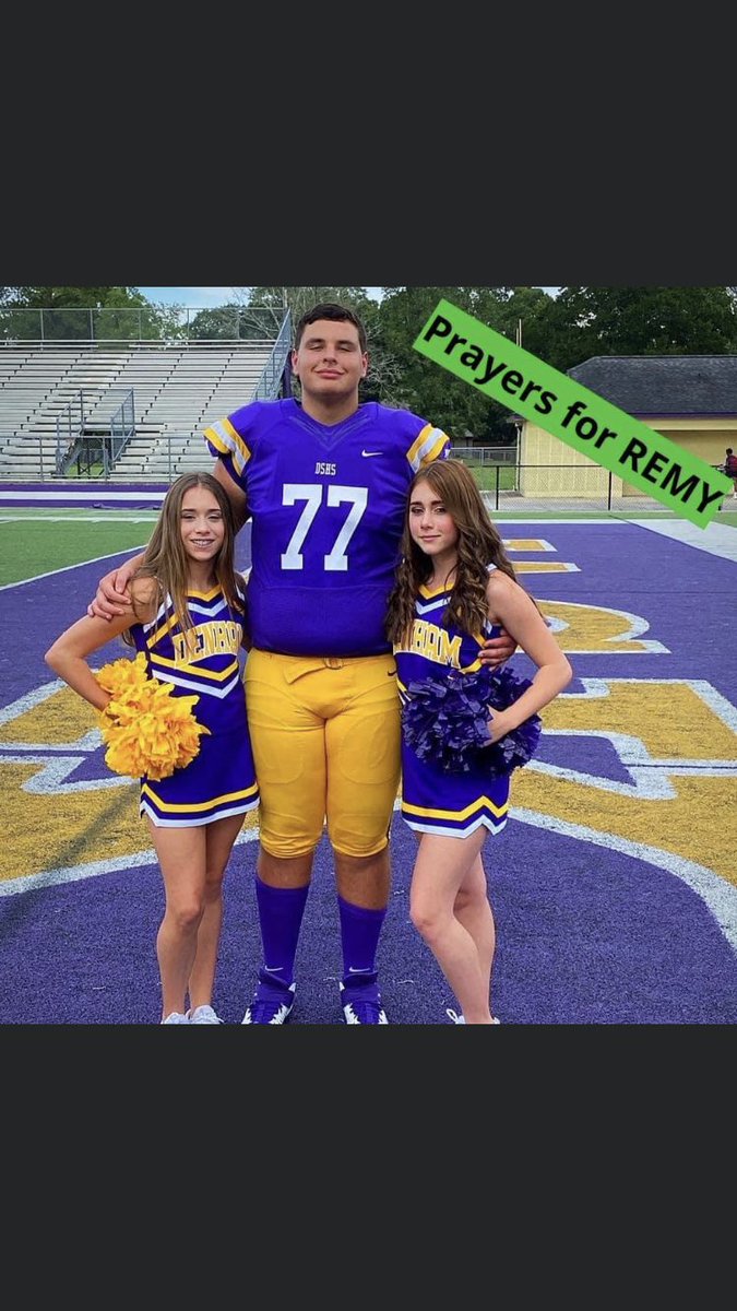 coachchasebon's tweet photo. If everyone could take a moment out your day to pray for this outstanding young man it would be greatly appreciated stay strong remy https://t.co/qqe7zgvKYi