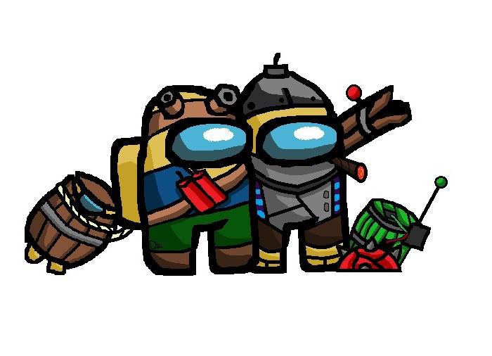 Reddit Dota 2 Op Twitter Among Us Techies I Used Paint While Waiting For My Online Class Https T Co 0sntmlowpu Dota2