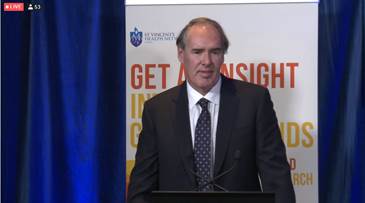VictorChangInst's tweet photo. “My vision for the Institute is to continue to expand the work that we’re doing and really build on the translational clinical aspects of our research to help people with CVD” – ED Prof Jason Kovacic, keynote speaker at the #SVCRW2020 symposium  #BraveNewResearch https://t.co/QSUjLq0m9N