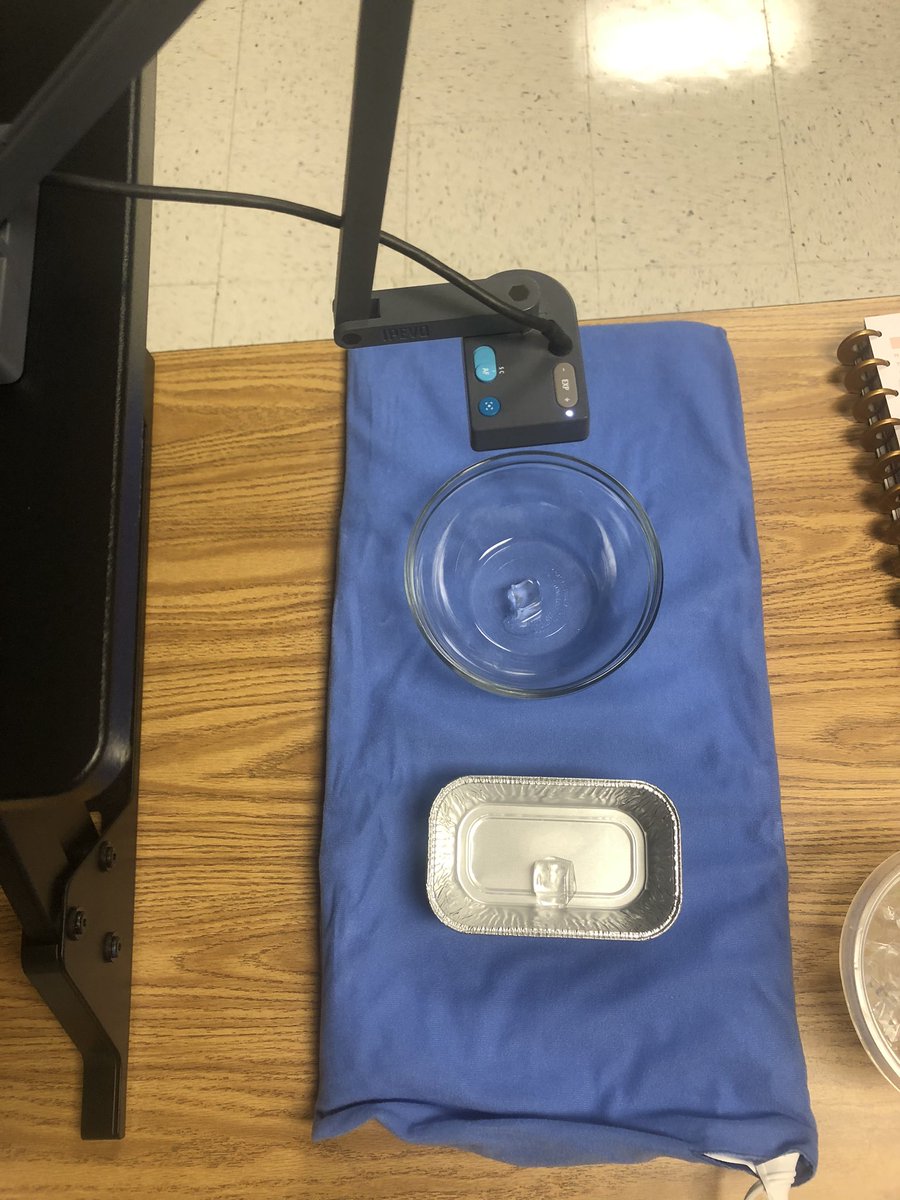 Teaching online can’t stop experiments from happening!! #mpesem <a href="/MPE_Mustangs/">Mountain Park ES</a>
