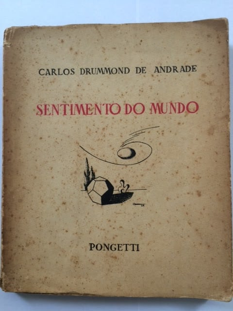 xicosa's tweet photo. rapaz, pessoal do jornal "O Itabirano" me avisa aqui: hoje esse livrim do Drummond faz 80 anos. Pense num volume maior que o universo. Pensou? Multiplique por todas as coisas arrepiantes do planeta. #SentimentoDoMundo https://t.co/ZbemvygWUm