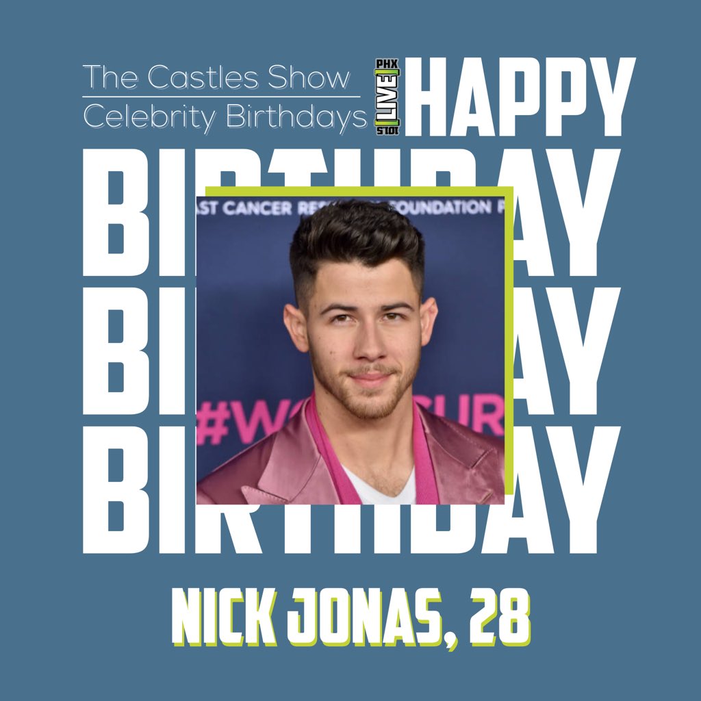 Happy birthday Nick Jonas   : 