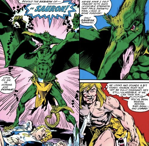 One of the X-men’s recurring villains is a were-pterodactyl from a secret Antarctic jungle who is able to hypnotize people.