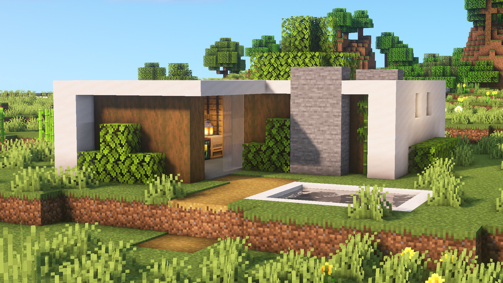 Minecraft - Pequena Casa Moderna Tutorial