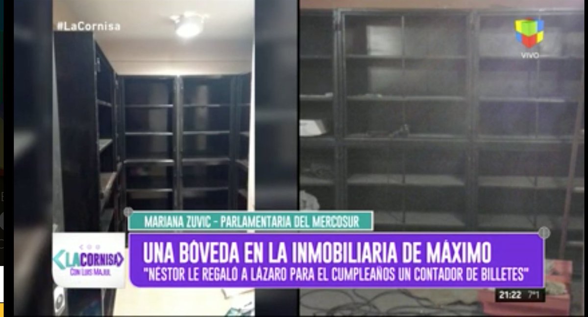Winston_Dunhill's tweet photo. "Hacen falta dólares para producir, no para guardar" (Alberto Fernández, ex jefe de gabinete entre 2003 y 2008, cuando las bóvedas estaban llenas).
Bóvedas:
1) Máximo Kirchner
2) Lázaro Báez
3) Néstor Kirchner
4) Cristina Kirchner https://t.co/UcWdTFPwKN