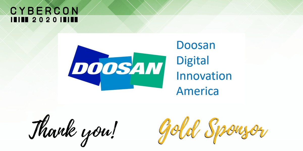Thank you to @doosan_babcock for sponsoring CyberCon 2020! We appreciate your support as a gold sponsor! #cyberconference #criticalinfrastructure #cyberconbsc