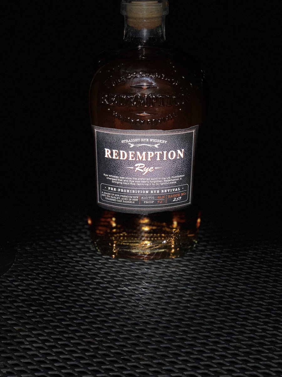 Well hello Whiskey Wednesday! 🥃

Stop by tonight and try a sample of the Redemption Rye! This 92 proof Whiskey will make you crave more! It’s a Smokey aged whiskey with a smooth finish!