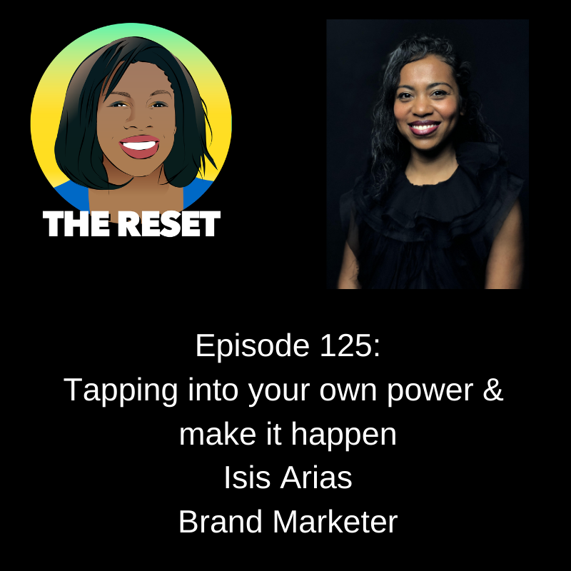 TheResetPodcast's tweet photo. Today's episode I have a great chat with @isarias, who's an incredible, Brand Marketer,  experiential genius and so much more. We talk how she got her start, her career at Complex, as well as why she created Pep Talk Tuesdays. https://t.co/wgKbUR6B7i https://t.co/Fjcv0lRPqP