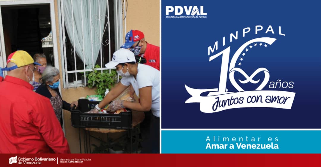 Luimarysm's tweet photo. De la mano con el pueblo el @MinAlimenVen arriba a #16AñosJuntosConAmor para su gente, fortaleciendo la soberanía y seguridad alimentaria en cada rincón de nuestra amada Venezuela https://t.co/j35G7BSwH2