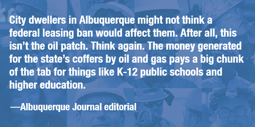 API Blog: Campaign promises to end new federal natural gas and oil development hit a nerve in energy-rich New Mexico: bit.ly/3moZsDr