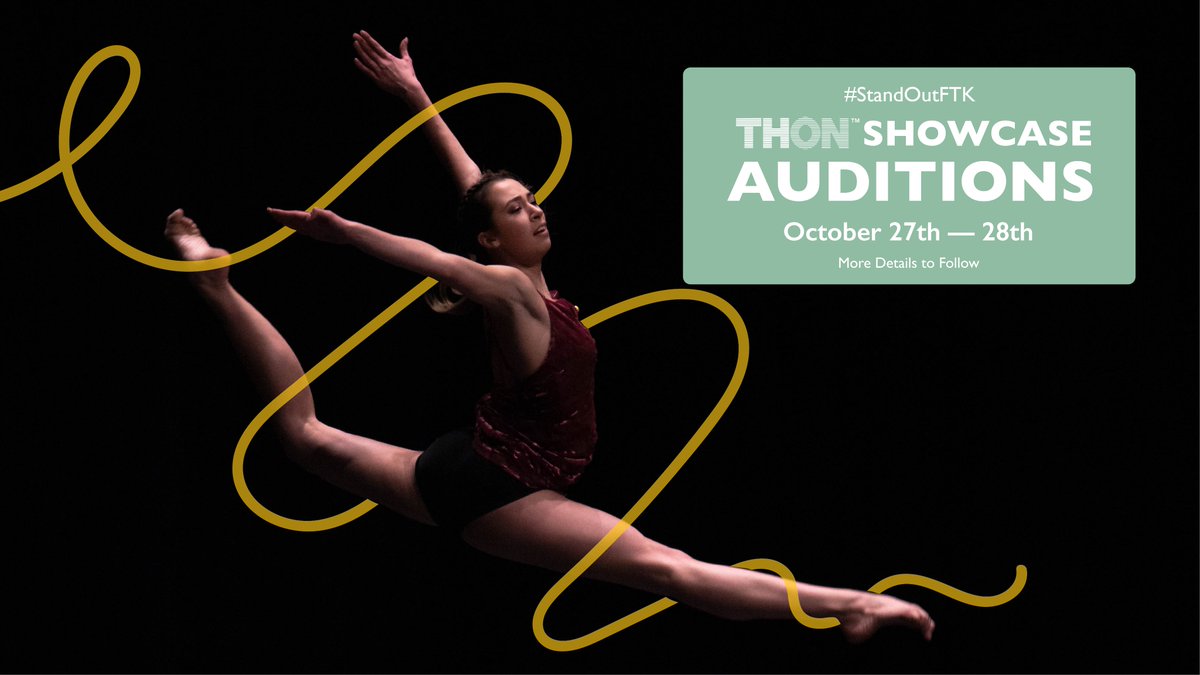 Don't miss out on the chance to present your unique talent to the THON Community. Sign up to audition for the THON Showcase today! #StandOutFTK 

bit.ly/THONShowcaseAu…