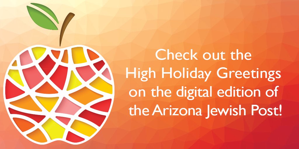AZjewishpost's tweet photo. L’Shana Tova! See greetings from our community. Visit https://t.co/V25qMppAgh https://t.co/CbGGjHyc5E