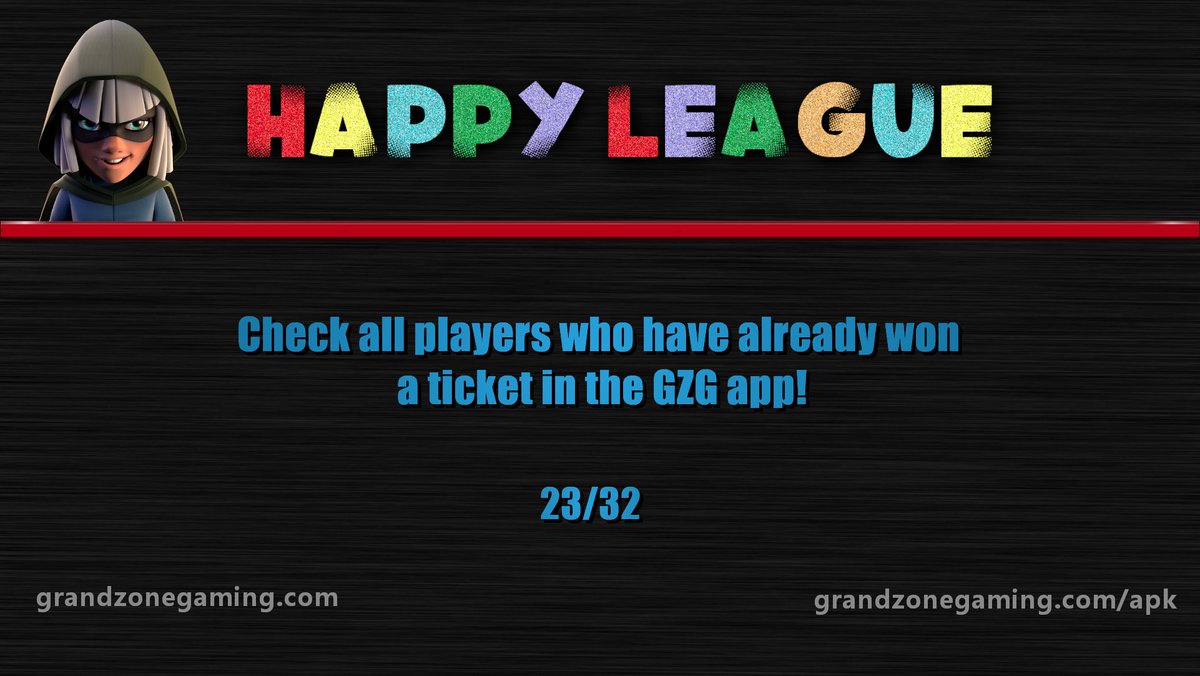 23/32
From this post we will draw as many as three tickets! 

💵200$ prize pool
👀follow us
❤like this post 
📈retweet 
👥mark 1 friend 
📱Check the tags of the drawn players in our application or on the website and write in the comment who of them has the best chance of winning