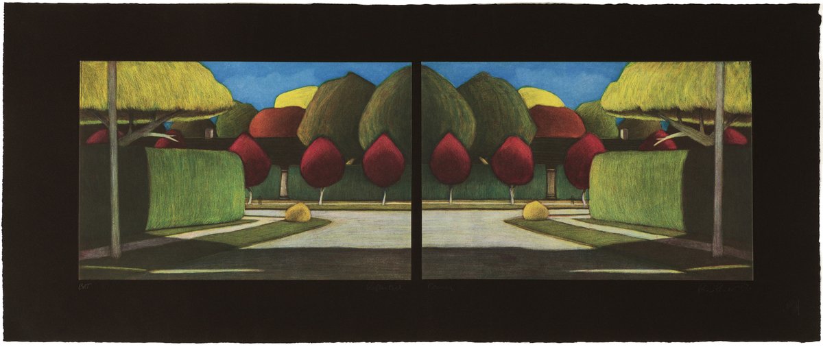 AFKSmithGallery's tweet photo. This #AFKArtistEdition by #RossPenhall, entitled "Reflected Corner" (2011), is a four-plate etching (ed. 145).
To acquire this print, and to view others, please visit https://t.co/BERYW72TJr. All proceeds from print sales support AFK's educational objectives &amp; programs. @NVSD44 https://t.co/APhAZfWRod