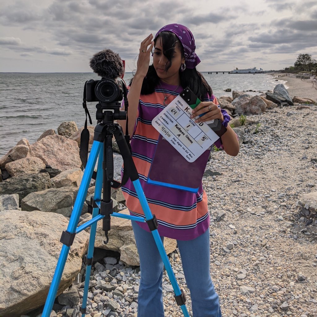 it’s day 3 of filming! on our Plum Island episode