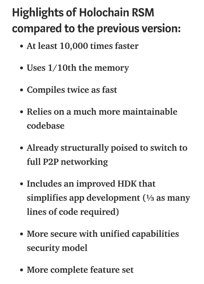 HolochainThings's tweet image. Holochain was already a world beyond the self-limiting blockchain, and with Holochain RSM, it&apos;s even further ahead.

medium.com/holochain/unpa…

#NextNet #Holochain #Holo
