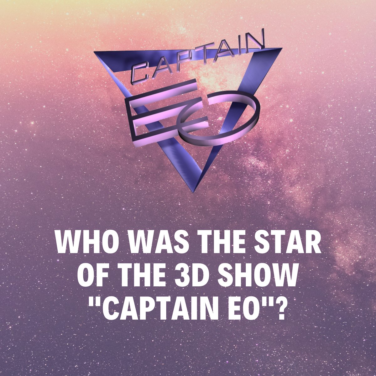 He's here to change the world #CaptainEO