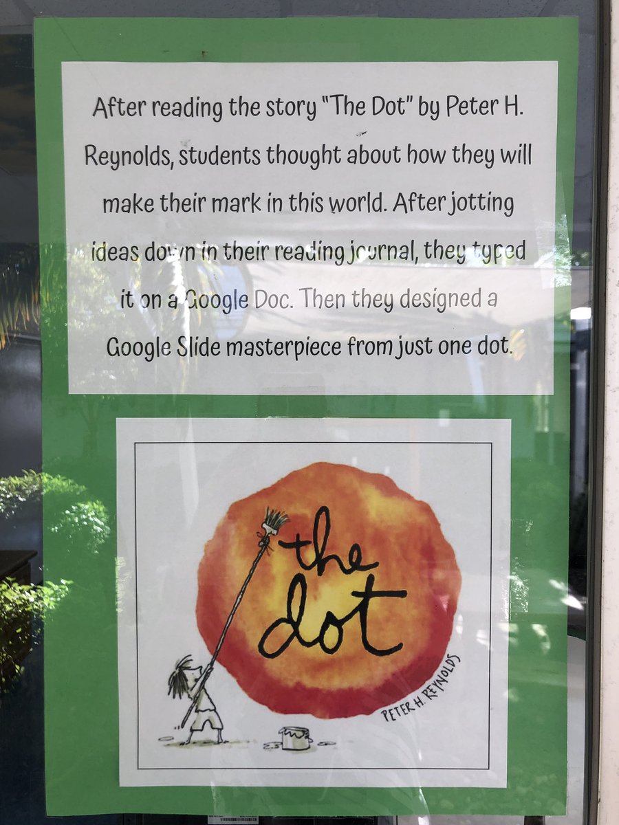 Dot day fun with my second graders