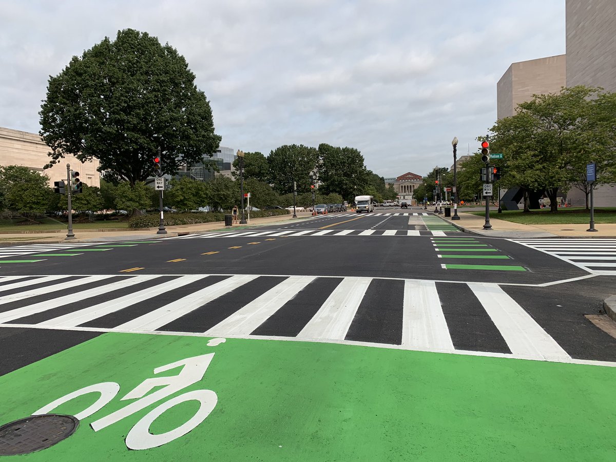 Cars In Bike Lanes DC tweet media