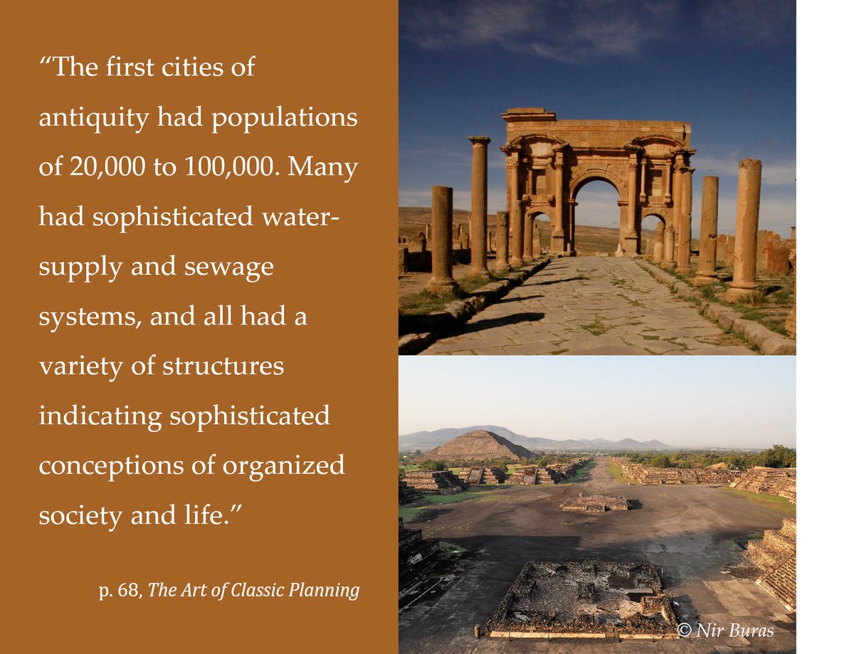 Nir_Buras's tweet photo. The first cities of the world were pretty sophisticated, and we can still learn from their plans today. Excerpt from The Art of Classic Planning.
#architecture #urbanism #cityplanning #classicplanning #urbanplanning https://t.co/NAZENSVZAK
