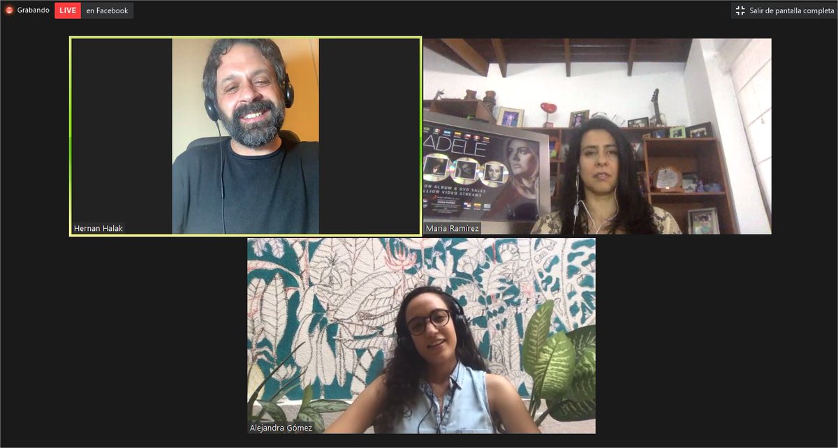 BOmm_Bogota's tweet photo. Estamos en el último #BOmmTalk del día hablando del streaming como una nueva oportunidad para la promoción de artistas con Maria Isabel Ramirez de Queen Street Talent y Hernan Halak Brasil, Director general de Mundo Giras. Conéctate: https://t.co/lwuG7sZu7n https://t.co/wEls6GcJDs
